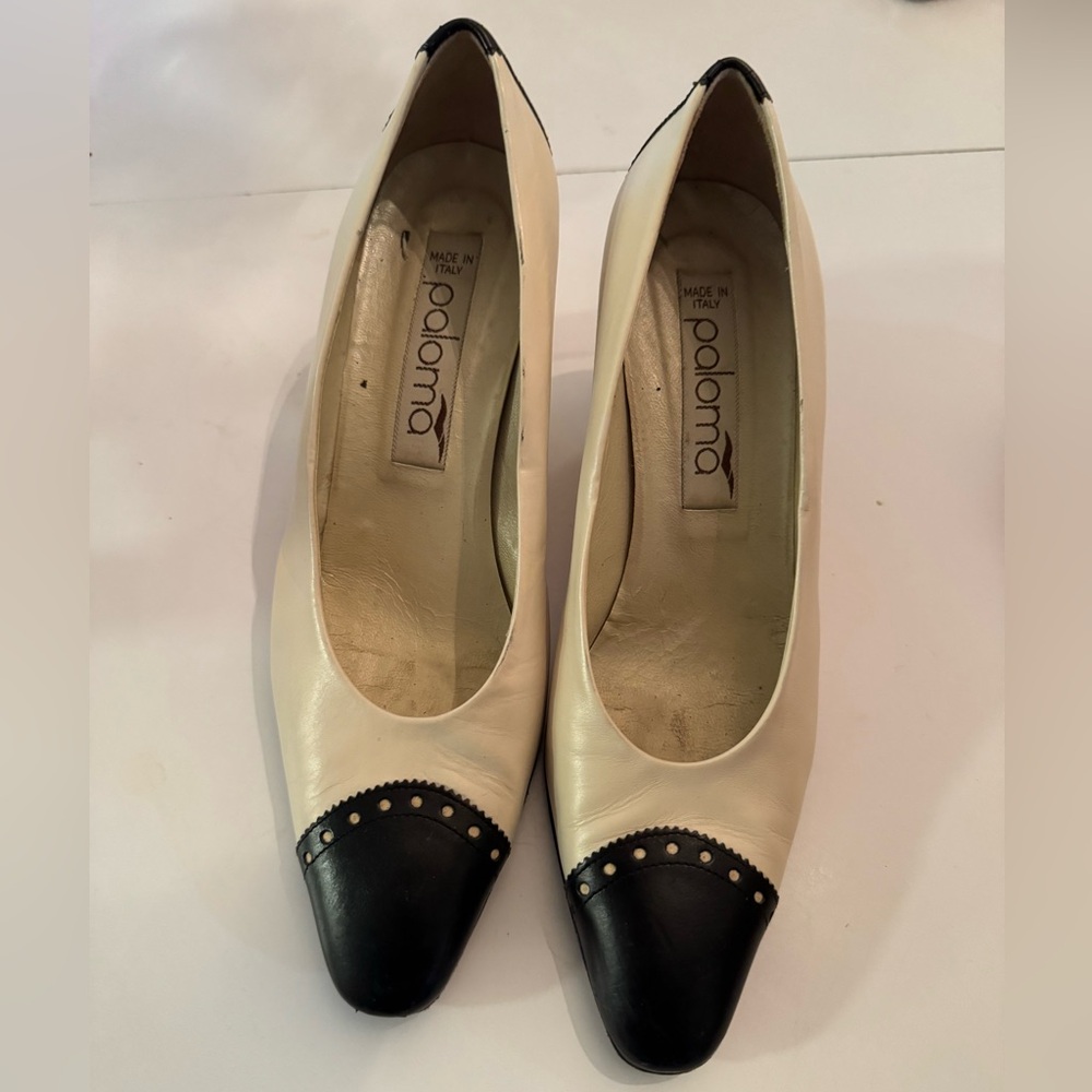 PALOMA HEELS VINTAGE
MADE IN ITALY
LEATHER SOLES